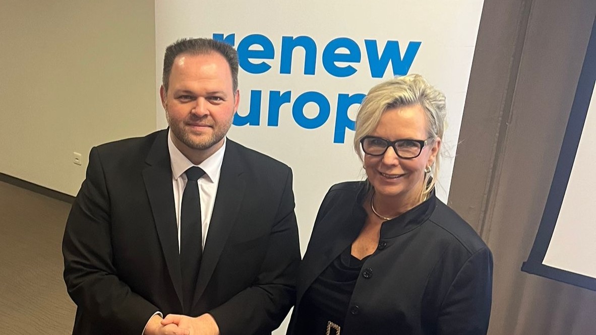 Engin Eroglu und Evelyn Plogmeier