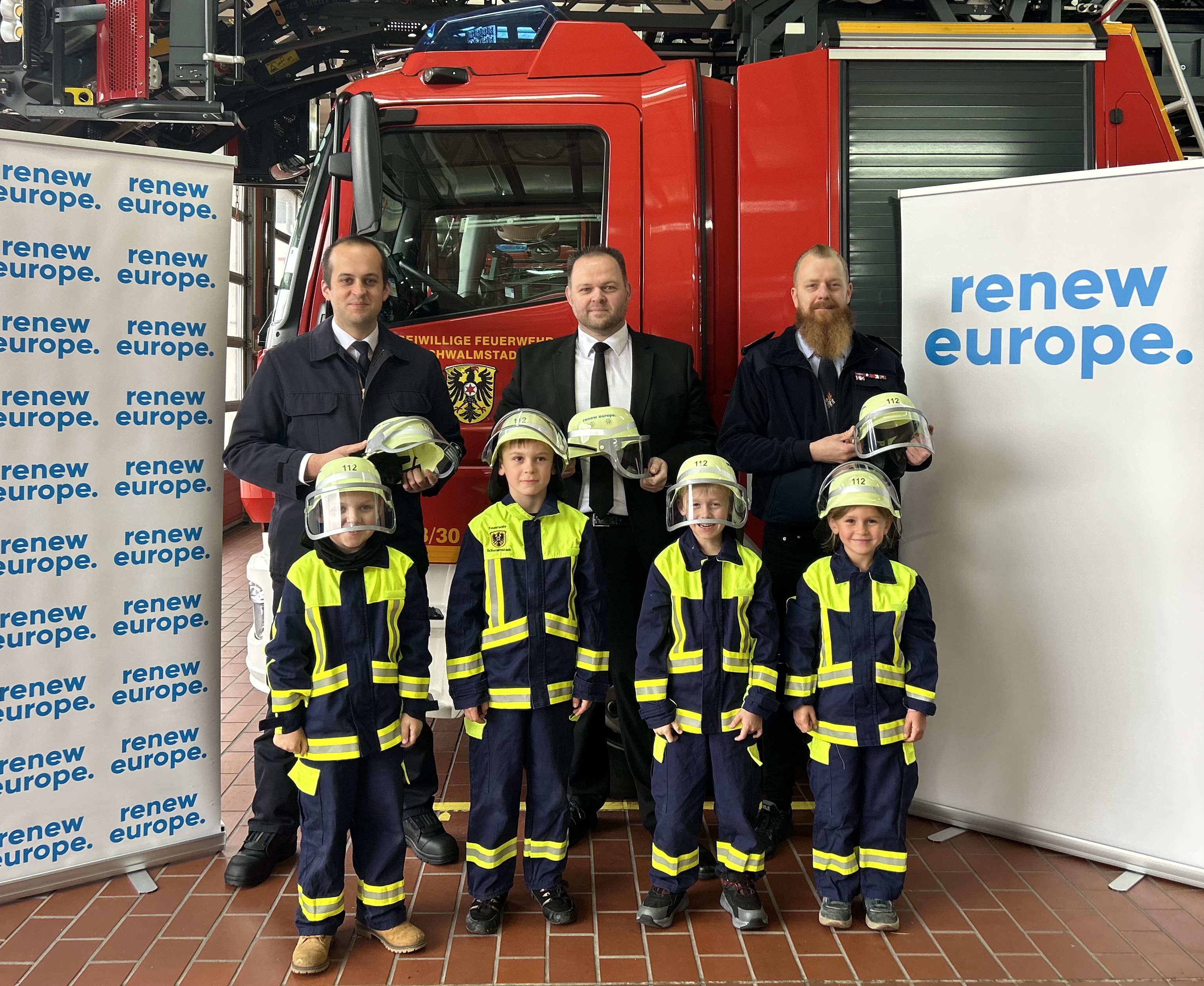 Feuerwehrhelmübergabe Schwalmstadt